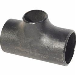 Allied Fittings Carbon Steel Reducing Outlet Tee, 3 inch x 3 inch x 2-1/2 inch, Weld x Weld x Weld