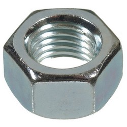 RiexCo ZHNC Zinc Plated Hex Nut, 3/8 inch