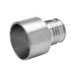 Zurn Pex Lead Free Brass Adapter, 2 inch x 2 inch, Male Sweat x Barb