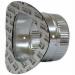 Snappy® 171 Saddle Steel Take-Off, 5 inch x 6 inch Tube length, 26 ga., Plain Galvanized