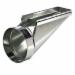 Snappy® 244F Flanged Center End Steel Register Boot, 10 inch x 6 inch x 6 inch, 30 ga., Galvanized