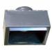 Snappy® 501 Insulated Steel Ceiling Box With End Hole, 10 inch x 6 inch x 6 inch, Plain, Galvanized