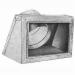 Snappy® 507 Slant Top Steel Insulated Box, 10 inch x 6 inch x 6 inch, Galvanized