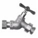 Arrowhead Brass 254CCLF Brass Lead Free Hose Bibb, 1/2 inch x 3/4 inch, Copper Compression x Hose Threaded