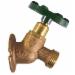 Arrowhead&reg; 355 Heavy Duty Red Brass Solid Flanged Sill-Faucet, 3/4 inch x 3/4 inch, FNPT x Hose; 36/Master Pack