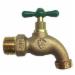 Arrowhead Brass 301LF Brass Standard Hose Bibb, 1/2 inch x 3/4 inch, MNPT x Hose Threaded