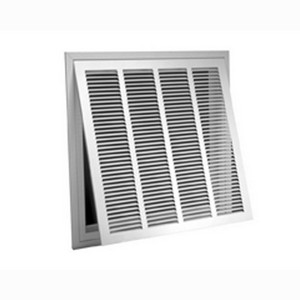 AirMate® TB170FF Insulated Steel Filter Grille, 24 inch x 24 inch, White