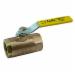 Apollo Valves 70-140 Standard Port Bronze Ball Valve with Stainless Steel Latch-Lock Lever and Nut, 1-1/2 inch, FNPT x FNPT