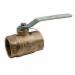 Apollo Valves 70LF-100 Standard Port Bronze Ball Valve with Stainless Steel Latch-Lock Lever and Nut, 1/4 inch, FNPT x FNPT