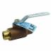 Apollo Valves 70LF-200 Standard Port Bronze Ball Valve, 1/2 inch, Sweat x Sweat