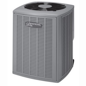 Armstrong 4SCU18LT1 18-SEER R-410A Split System Outdoor Louvered Two-Stage Condensing Unit, 3 Ton, 36000 Btu/h