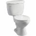 Sayco 7001-130 Abingdon Toilet Express&trade; Vitreous China 12 inch Rough-In 2-Piece Round Front Toilet, 1.6 gpf, White