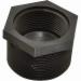 Ward Manufacturing 150# Black Malleable Iron Hex Bushing, 1 inch x 3/4 inch, Threaded x Threaded