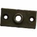 Erico&reg; CADDY&reg; Malleable Iron Wall Or Ceiling Plate For 3/8 inch Rod, Plain; 100/Pack