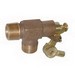 Bronze Float Valve, 1/2 inch x 1/2 inch, MPT Inlet x MPT Outlet