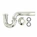 Braxton Harris BPT114D-OB 17 ga P-Trap With Box Flange, 1-1/4 inch, Oil-Rubbed Bronze