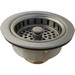 Braxton Harris Duo Solid Brass Basket Strainer, Oil Rubbed Bronze