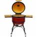 Kamado Joe BJ24RH Grill With Cart And Shelves, 452 sq. in., Red