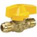 Mueller 116-503 Forged Brass Gas Ball Valve, 1/2 inch Flare x Flare