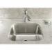 Blanco 441398 Stellar&trade; 18 ga 304 Stainless Steel Undermount Rectangular Single Bowl Laundry Sink, 23 inchx 17-3/4 inch