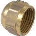 Brass Craft Brass Flare Cap, 1/2 inch OD