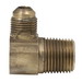 Brass Craft 90 Deg Brass Flare Elbow, 3/8 inch x 3/8 inch, Flare x MIP