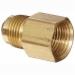 Brass Craft 90 Deg Brass Elbow, 3/8 inch x 1/2 inch, Compression X FIP