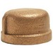 Threaded Brass Lead Free Cap, 1/2 inch
