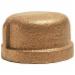 Sunbelt 125# Rough Brass Threaded Cap, 3/4 inch