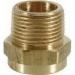 Brass Craft HU21-12-12 C36000 Brass Rough No-Lead Hose Adaptor, 3/4 inch MIP x 3/4 inch Female Hose; 25/Pack