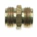 Brass Craft HU22-12-12X Compliant Brass Rough No-Lead Hose Adaptor, 3/4 inch MIP x 3/4 inch Male Hose; 25/Pack