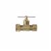 Brass Craft NV105-6 X Brass Straight Needle Valve, Compression x Compression, 3/8 inch OD; 25/Pack