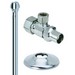 Brass Craft&reg; OCR1920AX C Mulit Turn Angle Faucet Supply Kit, 1/2 inch x 3/8 inch, Compression x Compression, Chrome Plated