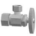 Brass Craft OCR1912EC Copper Tube Toilet Multi-Turn Supply Kit, Chrome-Plated, 1/2 inch x 3/8 inch, Nom Compression x Compression Stop