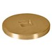 Brass Raised Head Southern Code Clean Out Plug, 4 inch