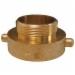 Elkhart 125# Rough Brass Reducer, 3/4 inch x 1/2 inch