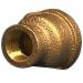 Lead-Free Brass Reducer, 3/4 inch x 1/2 inch, Bell End x Bell End