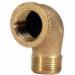 90 Deg 125# Rough Brass Street Elbow, 3/4 inch x 3/4 inch, FNPT x MNPT