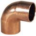 90 Deg Copper Elbow, 3/8 inch x 3/8 inch, SWT x SWT