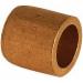 Copper Flush Reducer Bushing, 3/4 inch x 1/2 inch, FTG x SWT