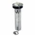 Dearborn Brass 763K-1 Brass Tubular 2-Piece Patent Overflow And Center Outlet Plug, 1-1/4 inch x 5 inch L, Chrome; 10/Carton