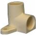 90 Deg CPVC Drop Ear Elbow, 1/2 inch x 1/2 inch, Socket x Socket