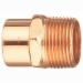 Wrot Copper Adapter, 3/4 inch x 1 inch, SWT x MIP