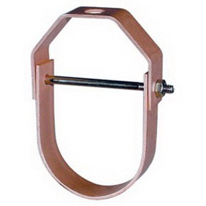 Anvil International CT-65 Light Duty Carbon Steel Clevis Hanger, 2-1/2 inch, Copper Plated