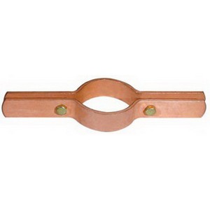 Grinnell® CT-121 Carbon Steel Copper Tube Riser Clamp, 2 inch x 10-3/8 inch, Copper Plated