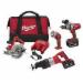 Milwaukee&reg; 0928-29 M28&trade; Cordless Combination Kit, Tools: Circular Saw, Hammer Drill, Reciprocating Saw, 28 VDC, 3 Ah Lithium-Ion