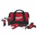 Milwaukee&reg; 2490-24 M12&trade; Cordless Combination Kit, Tools: Copper Tubing Cutter, Reciprocating Saw, Screwdriver, 12 V, Lithium-Ion
