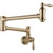DELTA&reg; 1177LF-CZ Traditional&reg; Pot Filler Faucet, 4 gpm, Brilliance&reg; Champagne Bronze, 2 Handles, Import