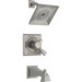 DELTA&reg; 174930-SS Monitor&reg; 17 Tub and Shower Trim, 2.5 gpm Shower, Hand Shower Yes/No: No, Stainless Steel