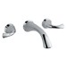 DELTA&reg; 3592LF-WL Addison&trade; Widespread Lavatory Faucet, 1.5 gpm, 8 in Center, Brilliance&reg; Chrome Plated, 2 Handles, Pop-Up Drain, Domestic, Commercial